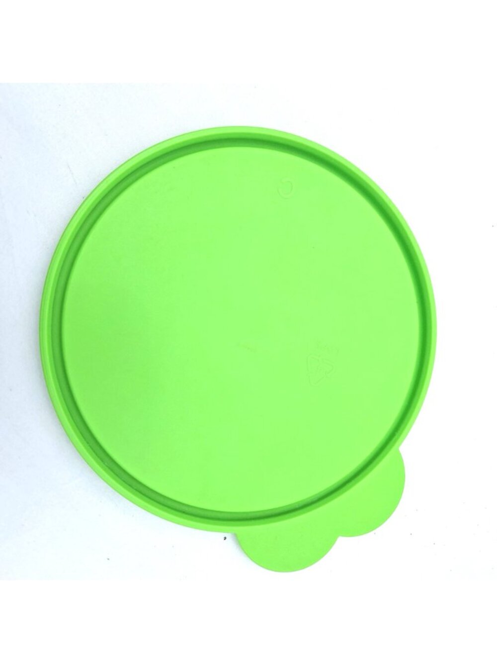 Tupperware Green Replacement C Seal Lid 2541 D2 Bright Large Tabs Fits 6" - Picture 6 of 8